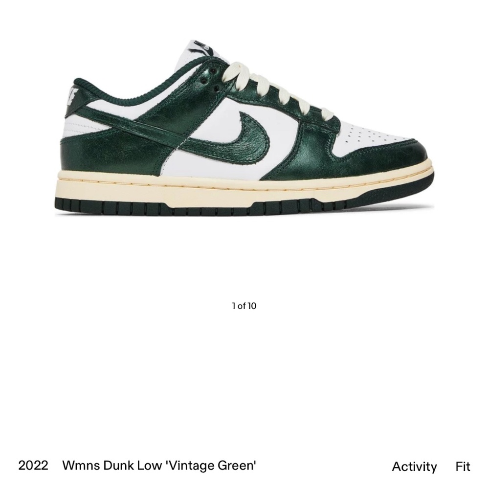 Dunk Low Vintage Green